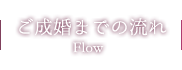 ご成婚までの流れ